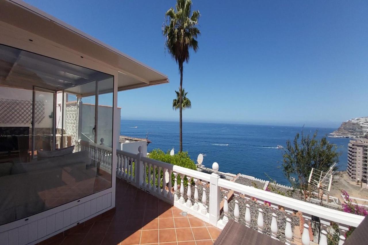 Sunset Balcony With Ocean Views Villa Mogán Eksteriør billede