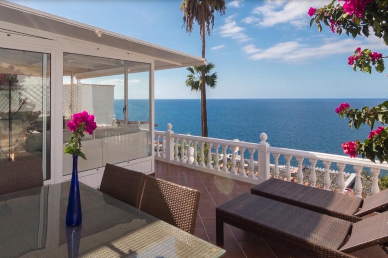 Sunset Balcony With Ocean Views Villa Mogán Eksteriør billede